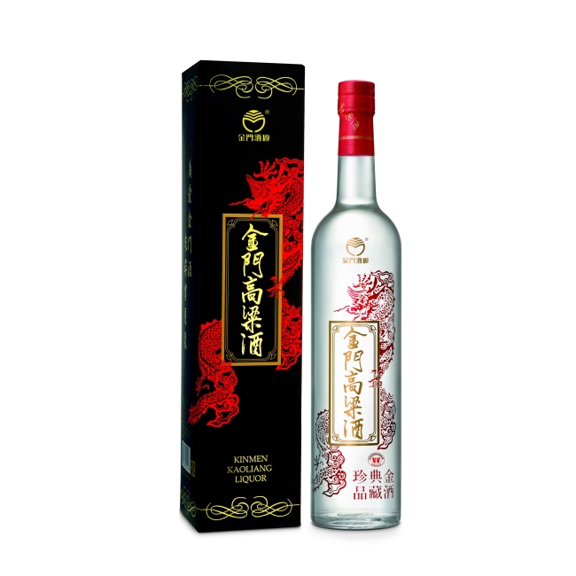 Eine Flasche Premium Kaoliang Liquor