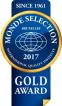 Gold Award bei der Monde Selection 2017